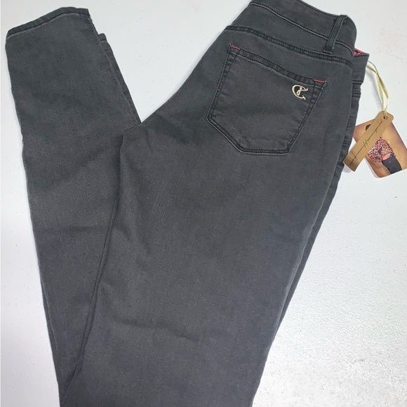 CJ by Cookie Johnson Grey skinny Jeans Size 27 new with tags - Picture 5 of 5